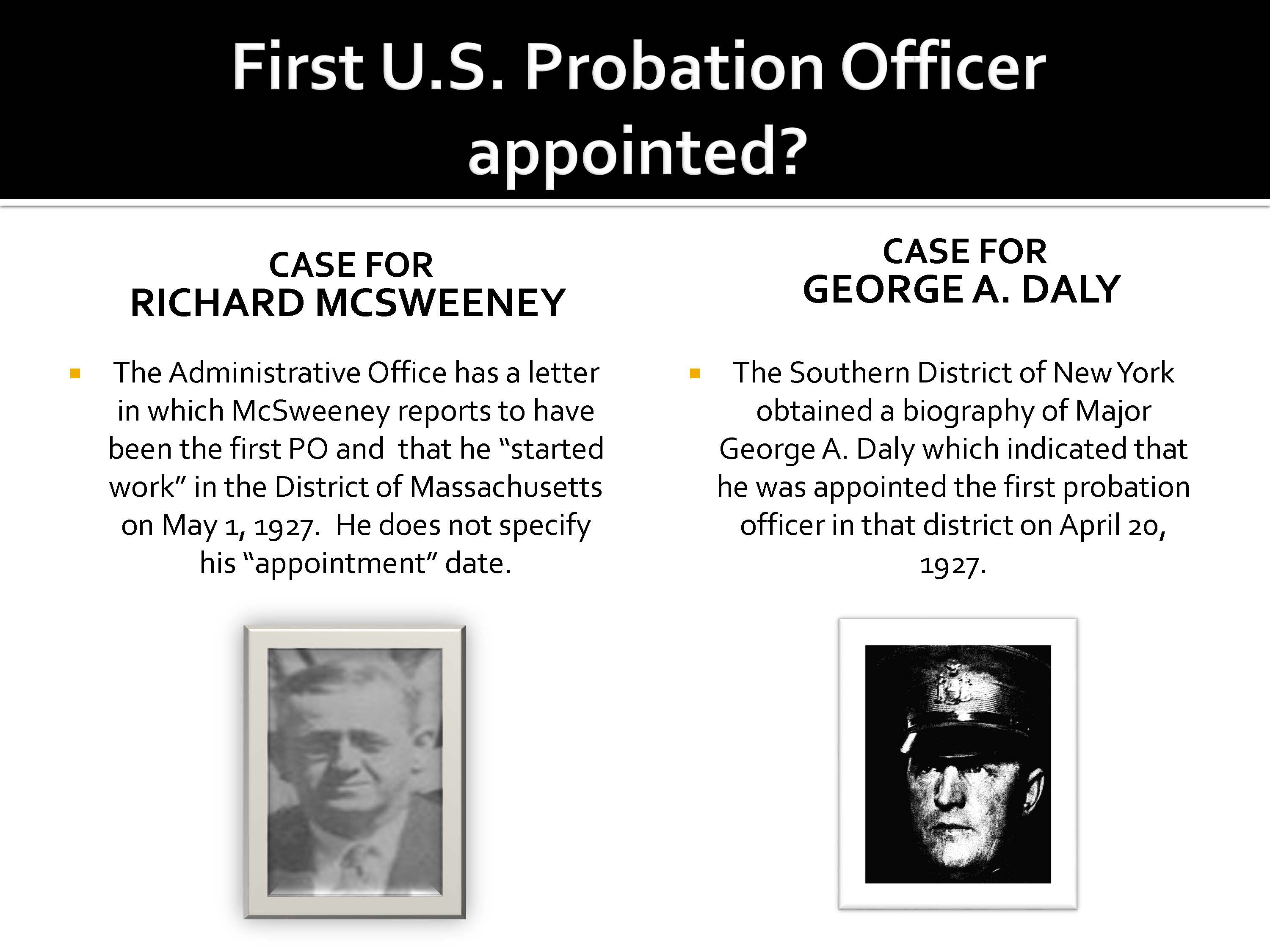 Probation Timeline | Western District of New York